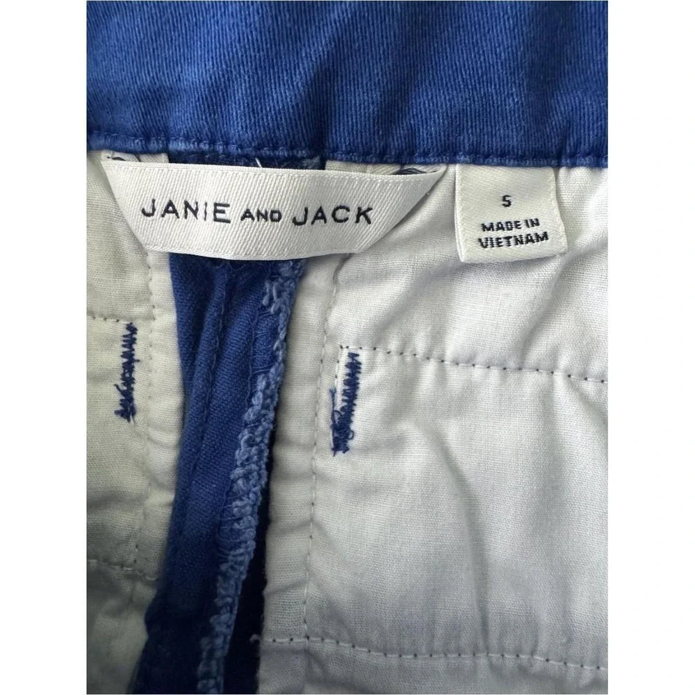 Cute coordinated toddler boys outfit! Janie and Jack blue pants & Sweatshirt